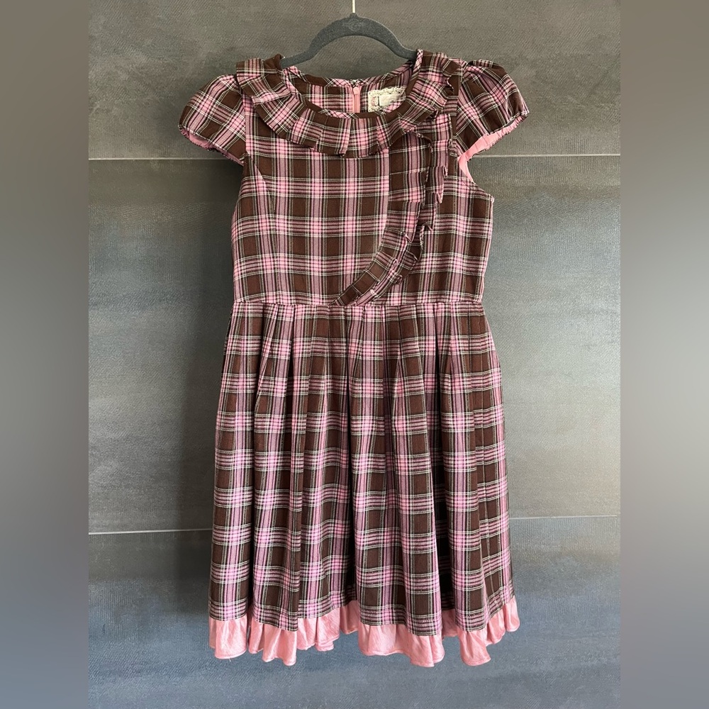 ROEM high waist babydoll mini dress with puff sleeves